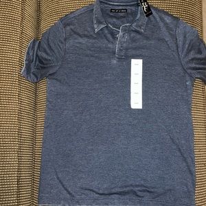 NWT Age of Wisdom collared shirt size small navy